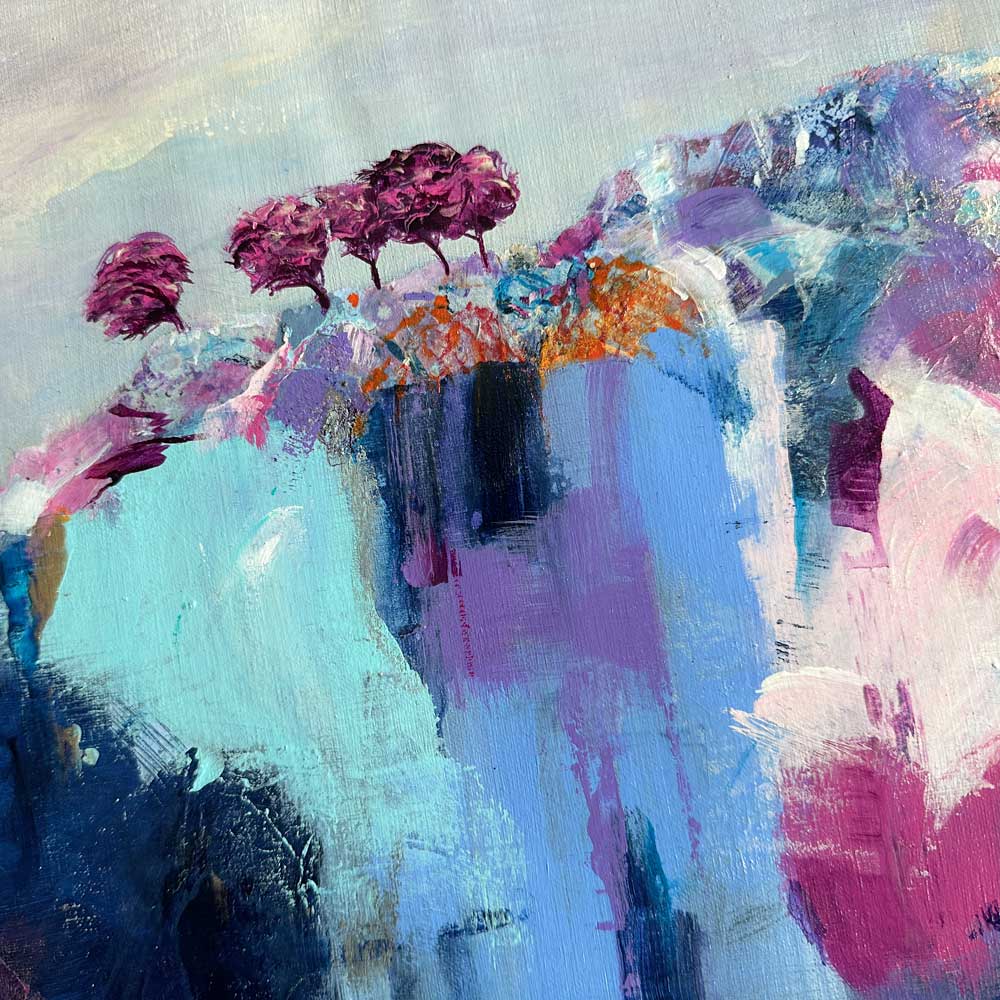 Heading To The Unknown - original landscape painting