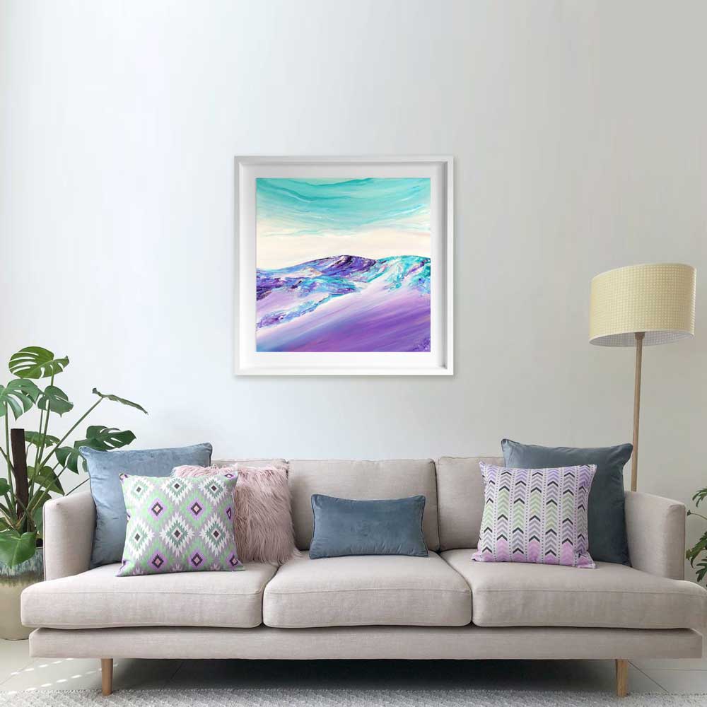On Purple Slopes