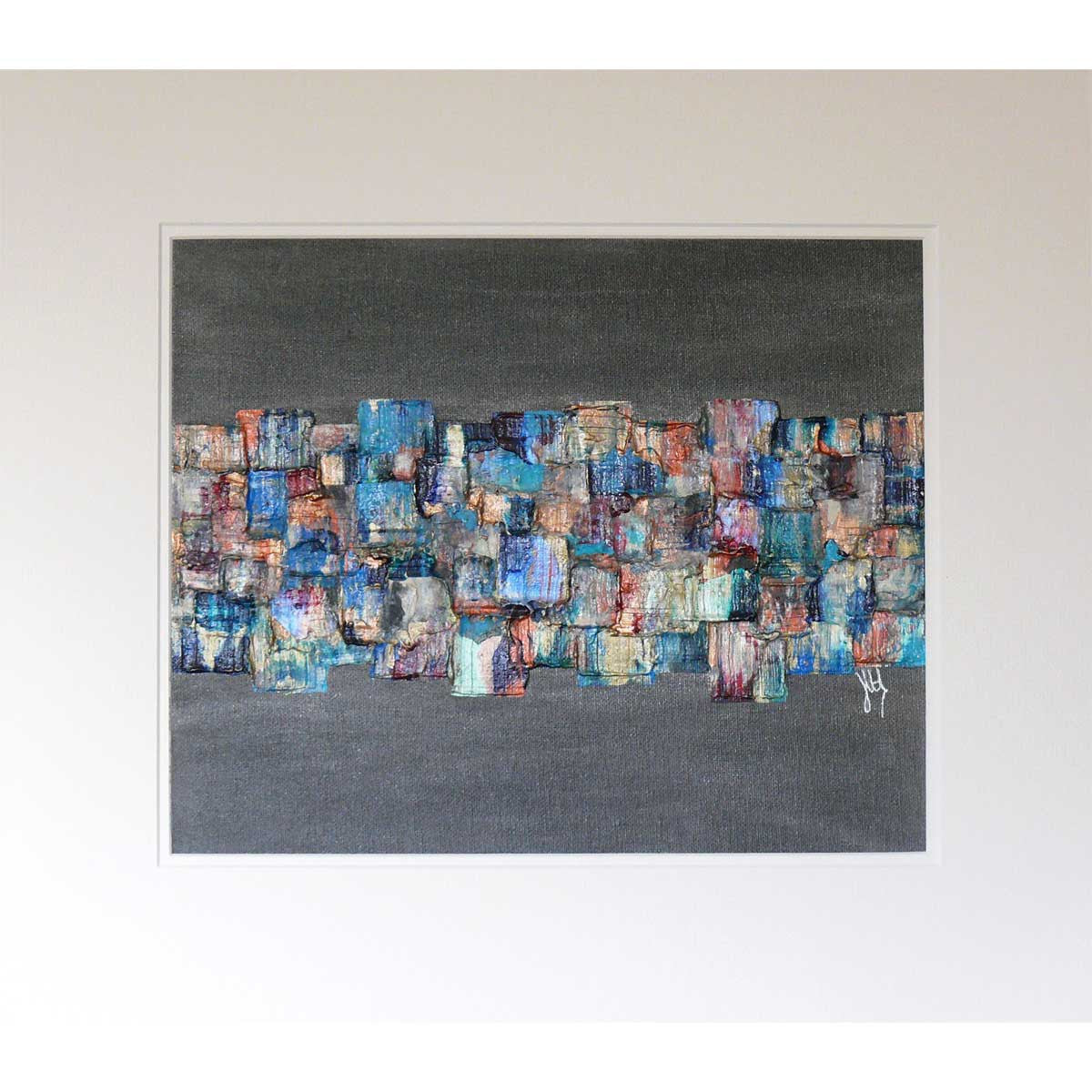 'Close to Home' mounted art on canvas board