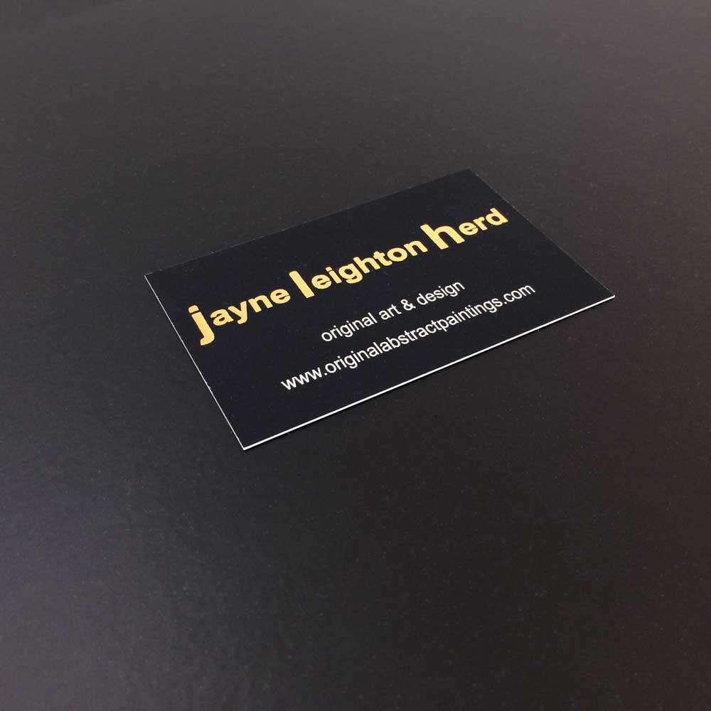 Square 30cm abstract wall clock on black plexiglass - JLH30SQ3