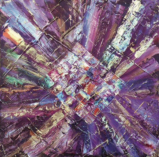 'Inner Space' abstract painting on canvas