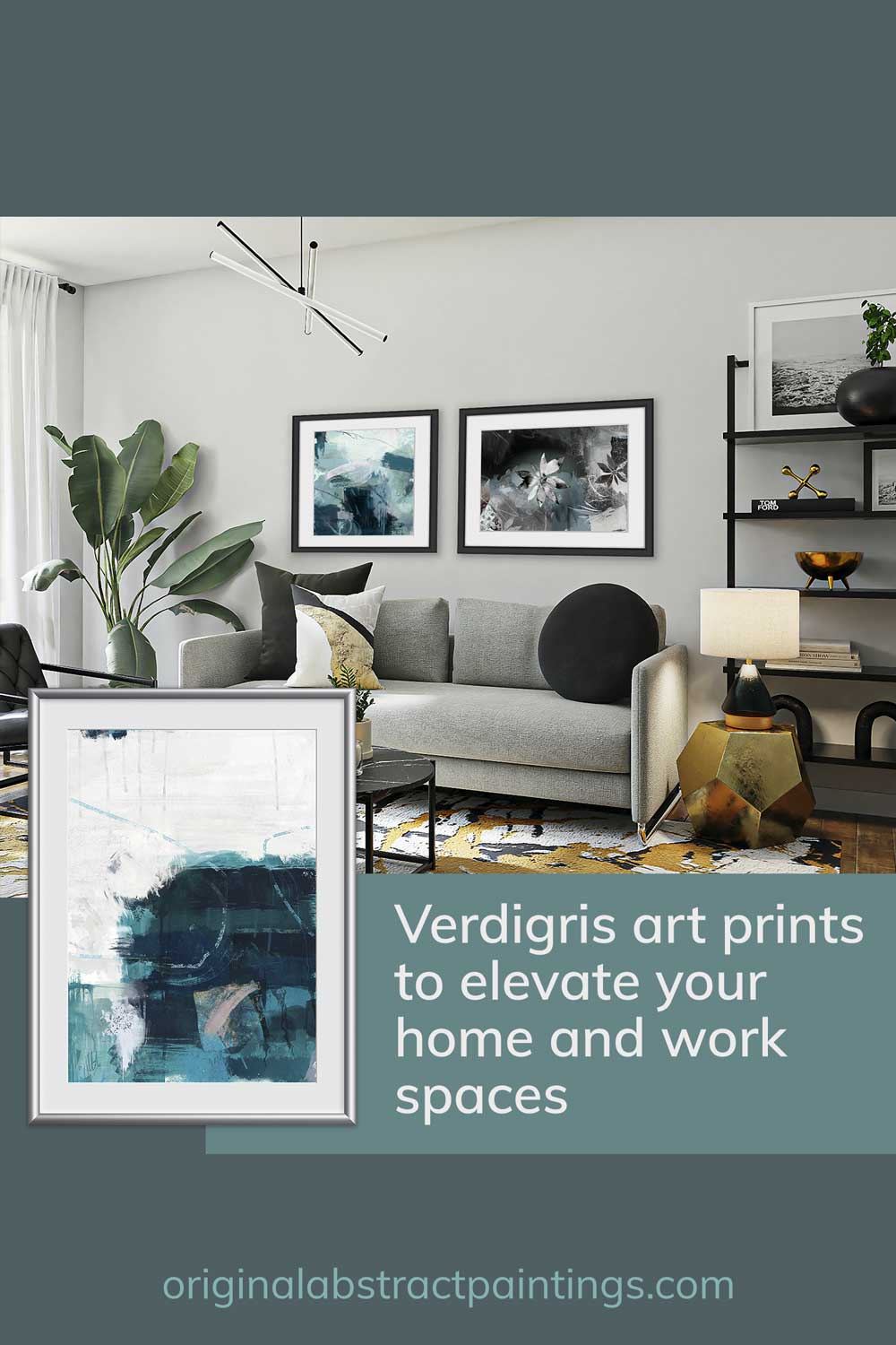 Verdigris art prints to elevate your home and work spaces