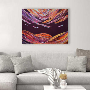 Aubergine Skies
